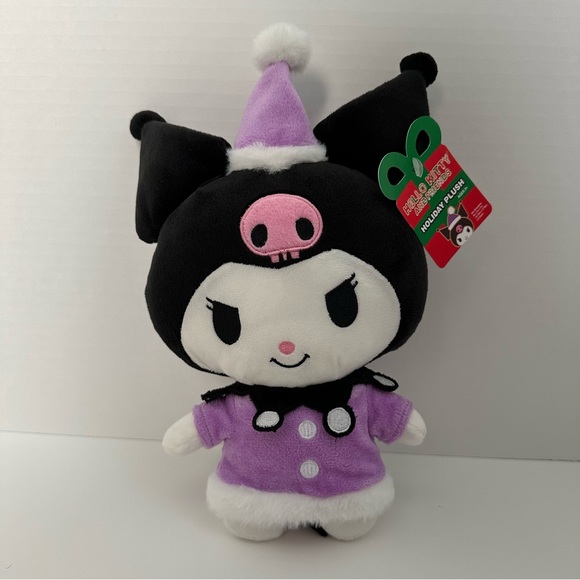 Hello Kitty And Friends Kuromi Holiday Plush size 11 in - Picture 1 of 3